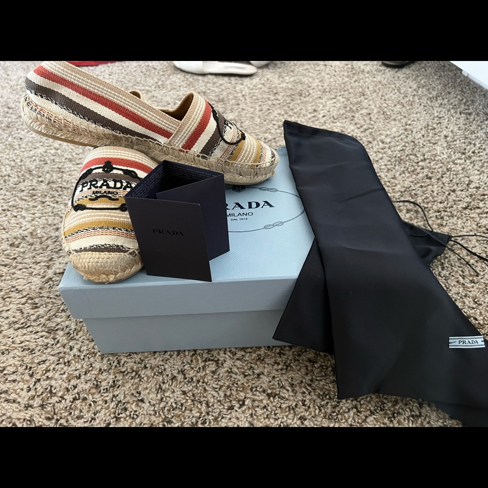 Prada Milano espadrilles